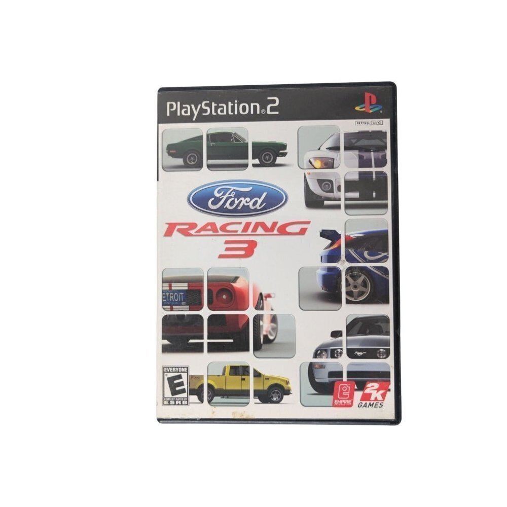 Ford Racing 3 PlayStation 2 Game With Case and Manual